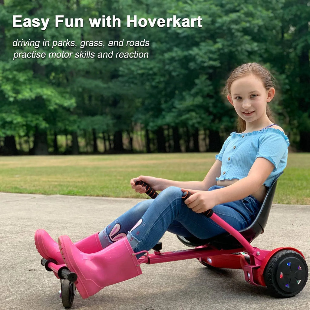 Blue Hoverboard Go Kart Seat Attachment O734