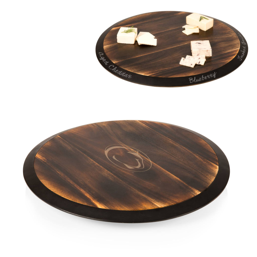 Acacia Wood Lazy Susan Serving Tray W607