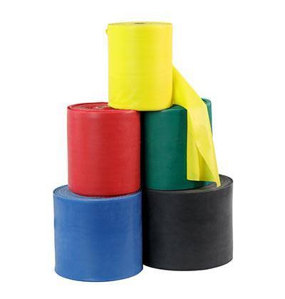 Latex Free Exercise Band - 100 Yard 2 x 50 Yard Rolls - Yellow U637895