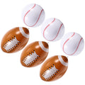 6 Pcs Inflatable Baseball PVC Toys for Toddlers F37741