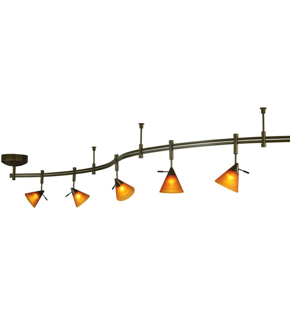 5-Light Track Kit Bronze I951