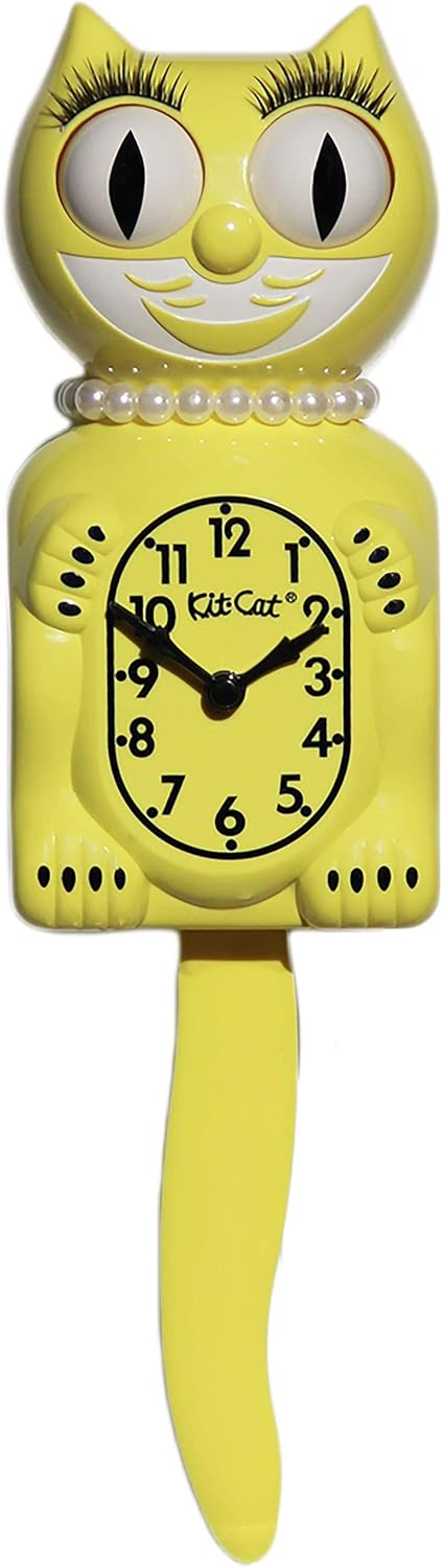 Black Kit-Cat Klock Pack of 2 J4444