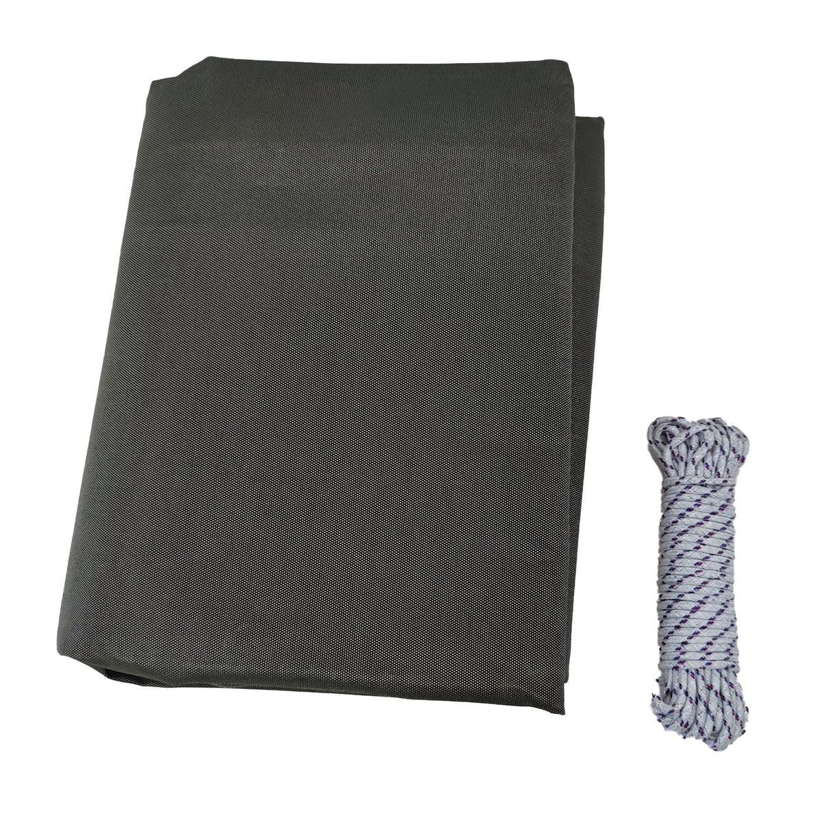 Canvas Tarp with Rustproof Grommets Multipurpose Tarpaulin Cover Q58445