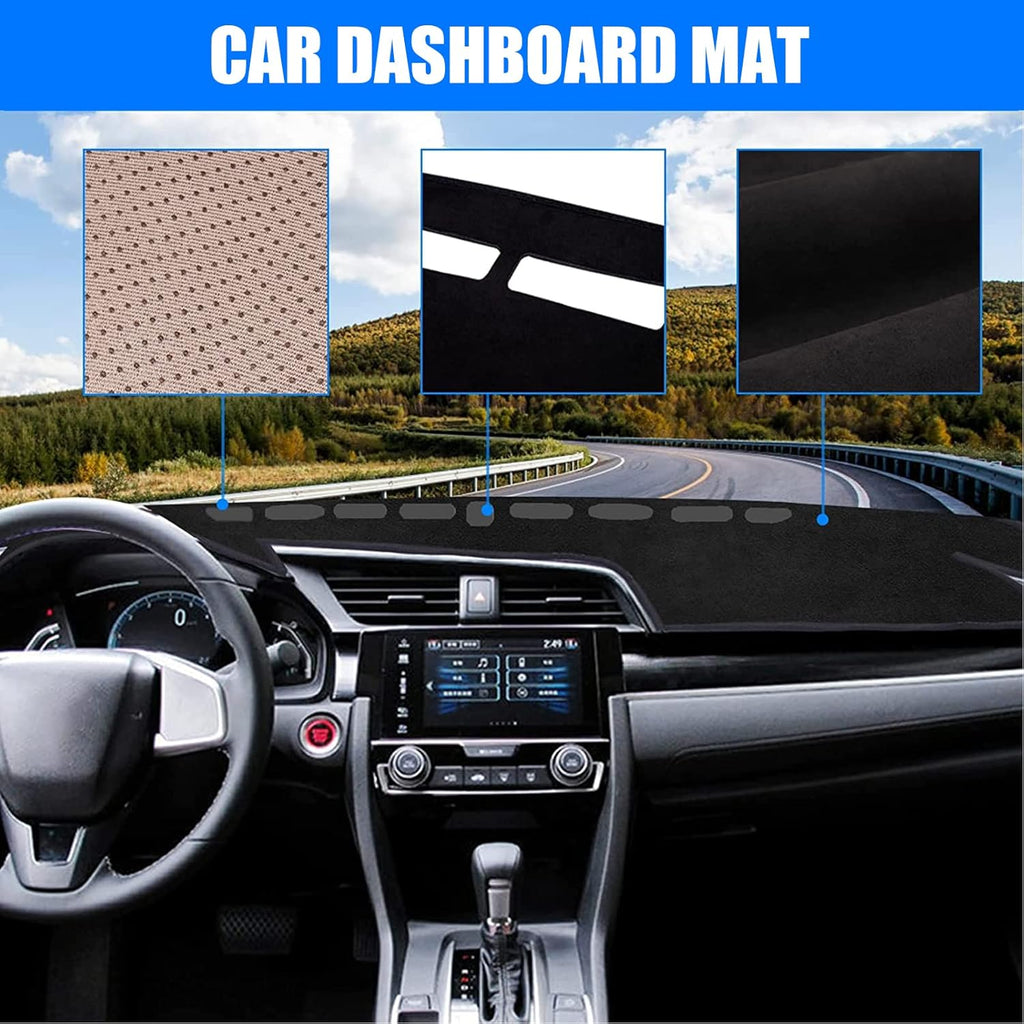 Black Custom Fit Dashboard Cover for Jeep Grand Cherokee 2011-2021 V2287