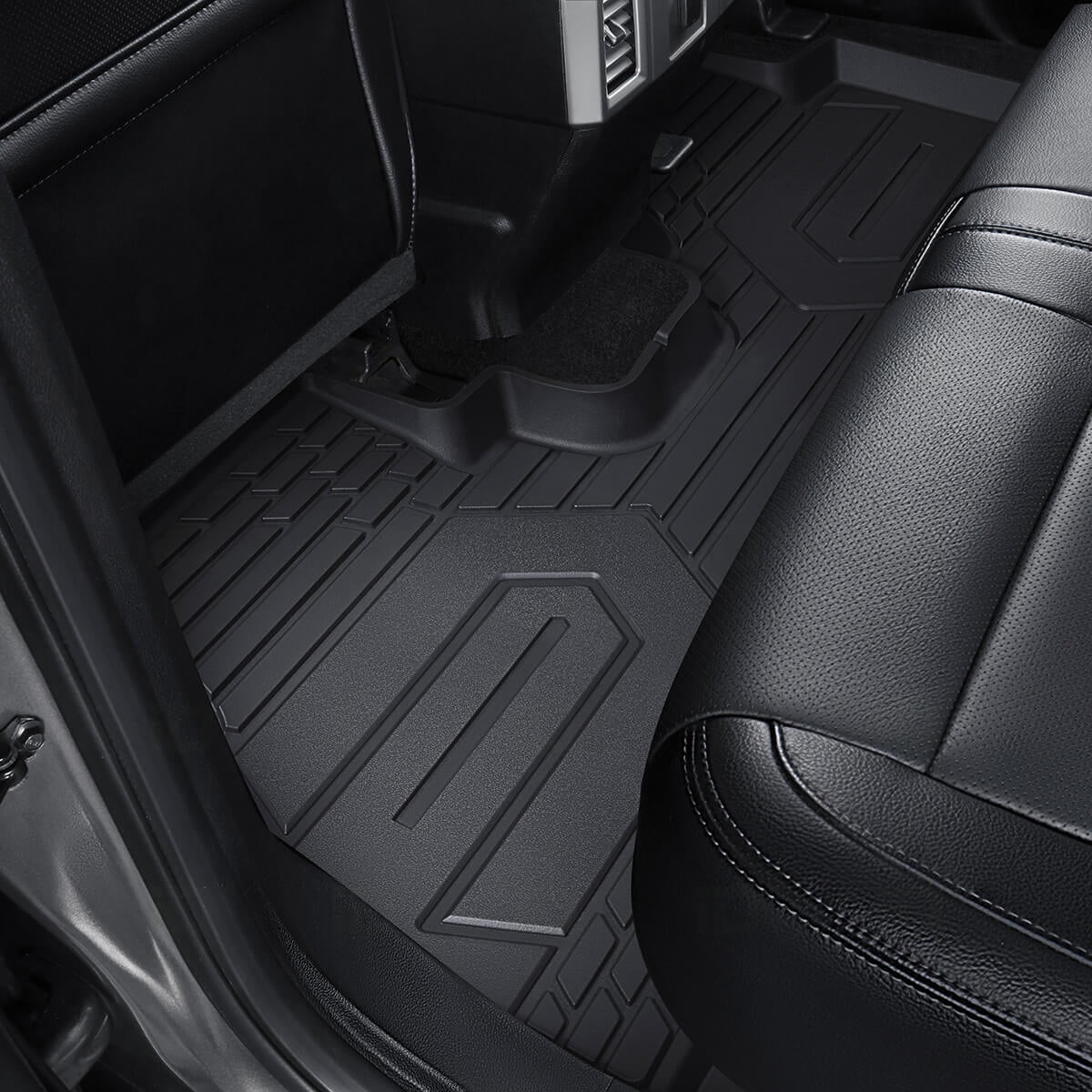 Black TPE All Weather Car Mats for Chevrolet Equinox D3680