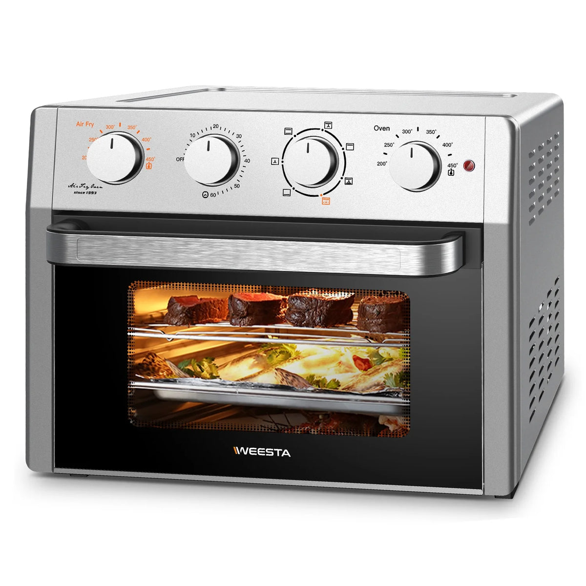 7-In-1 Air Fryer Toaster Convection Oven Combo 24 Quart J812228