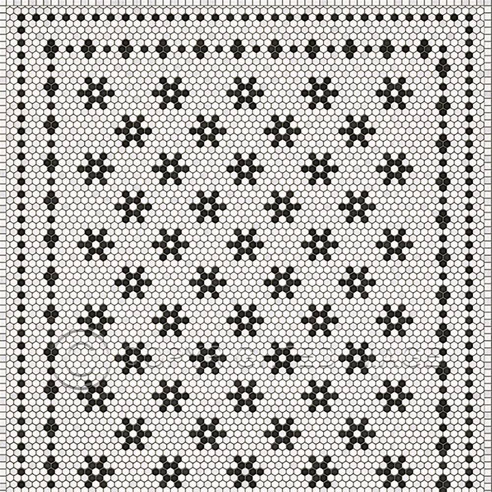 Mosaic B - Clemont Avenue - 36x22 x 90x22 O4737