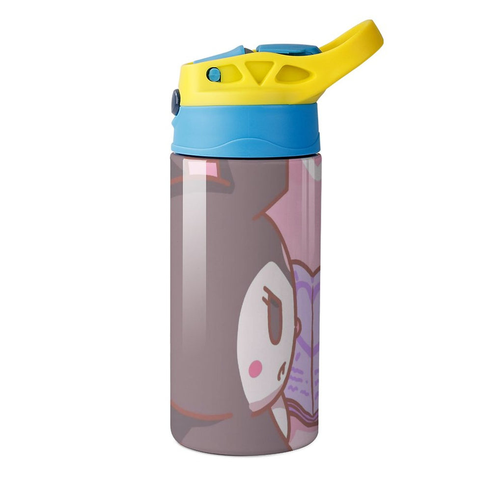 Stainless Steel Vacuum Insulated Straw Water Bottle P225