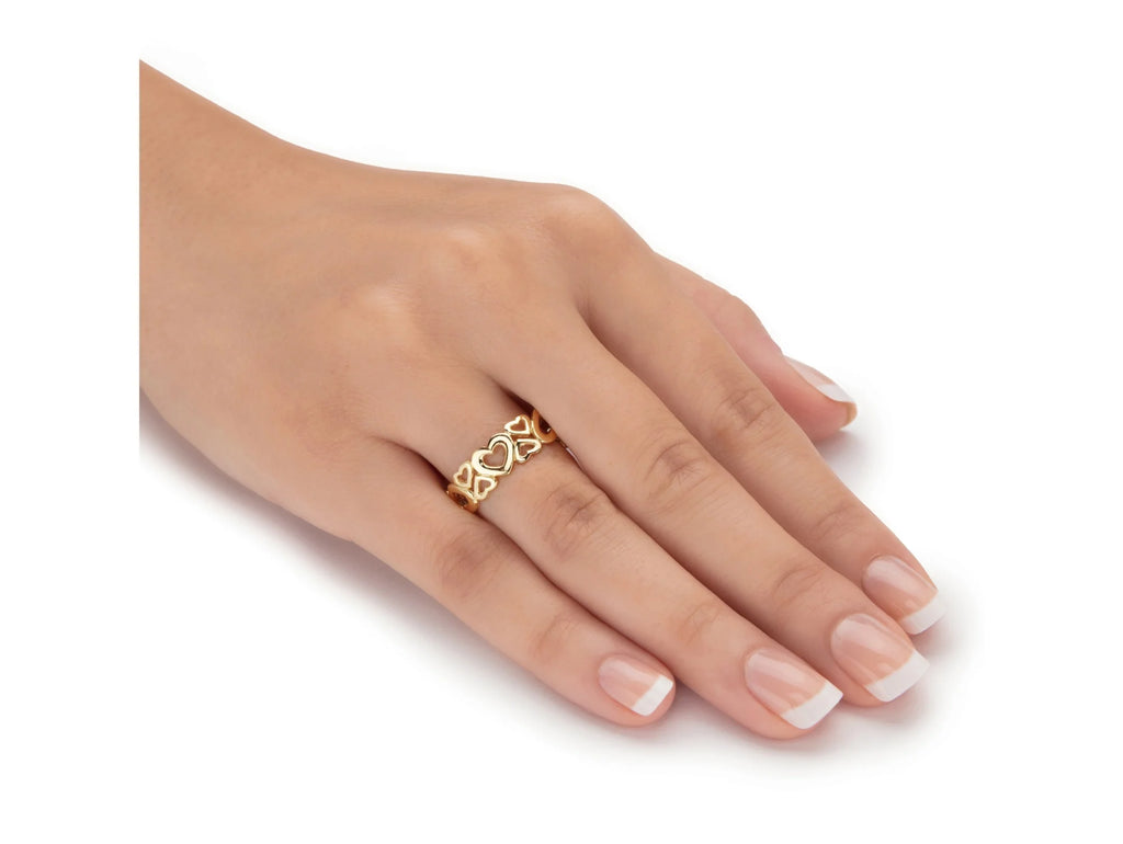 10k Yellow Gold Eternity Ring F870