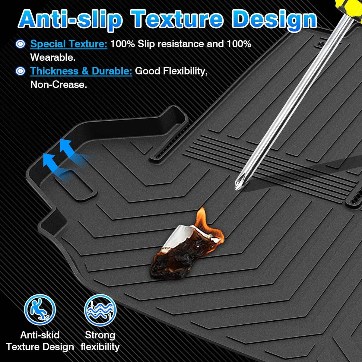 TPE Cargo Liner Trunk Mat Pack of 2 I156139