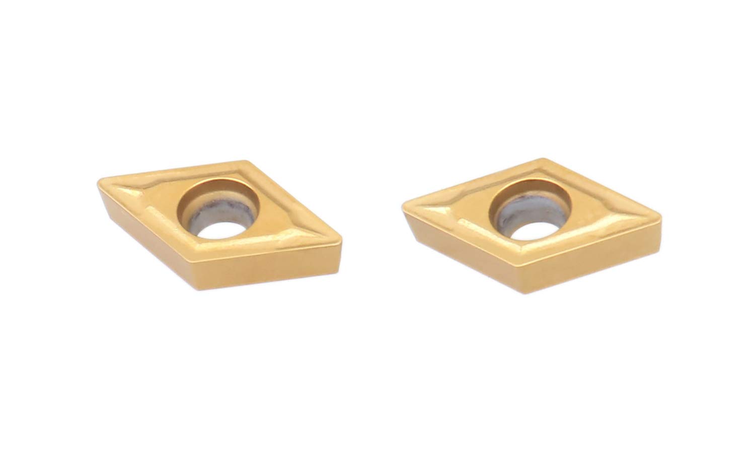2 Pc of Each Kind of Carbide Inserts, CVD Coated and Tin Coated, Total 10 Pieces P937