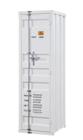 White Single Door Cargo Wardrobe Y731