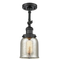 Black Semi Flush Mount Light L543