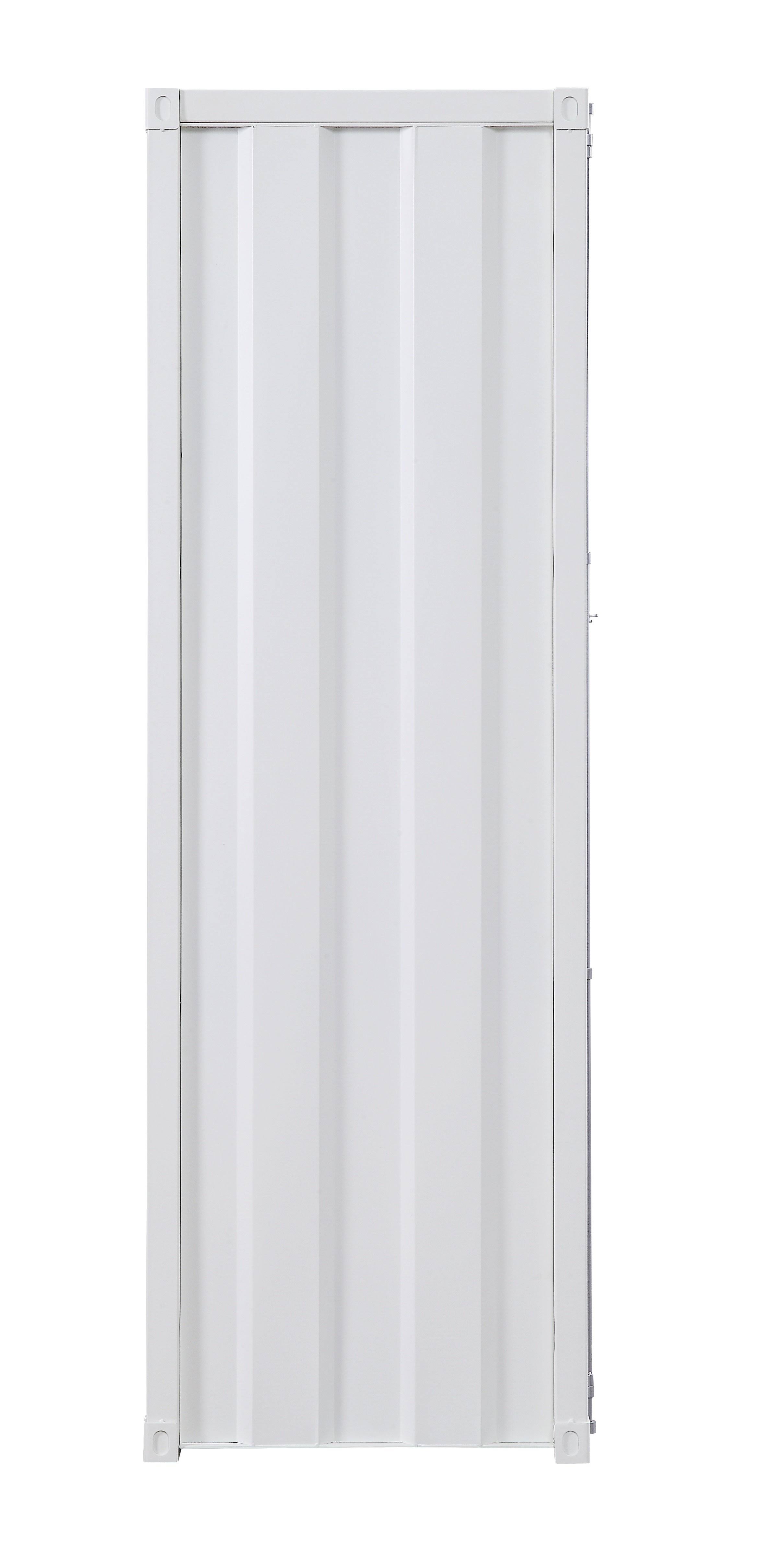 White Single Door Cargo Wardrobe Y731