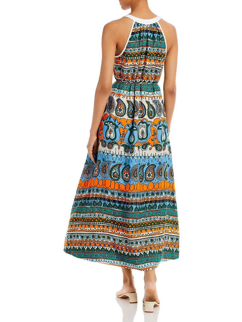 Linen Long Maxi Dress B1794