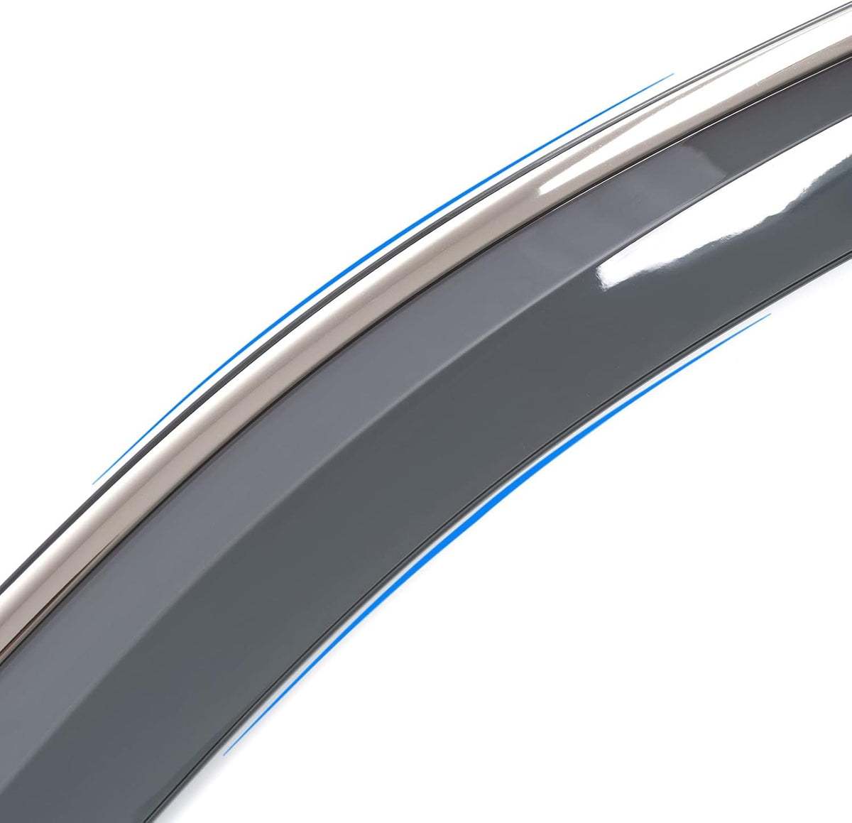 Window Rain Guards for Ford Ranger SuperCrew, Pack of 2 O6200