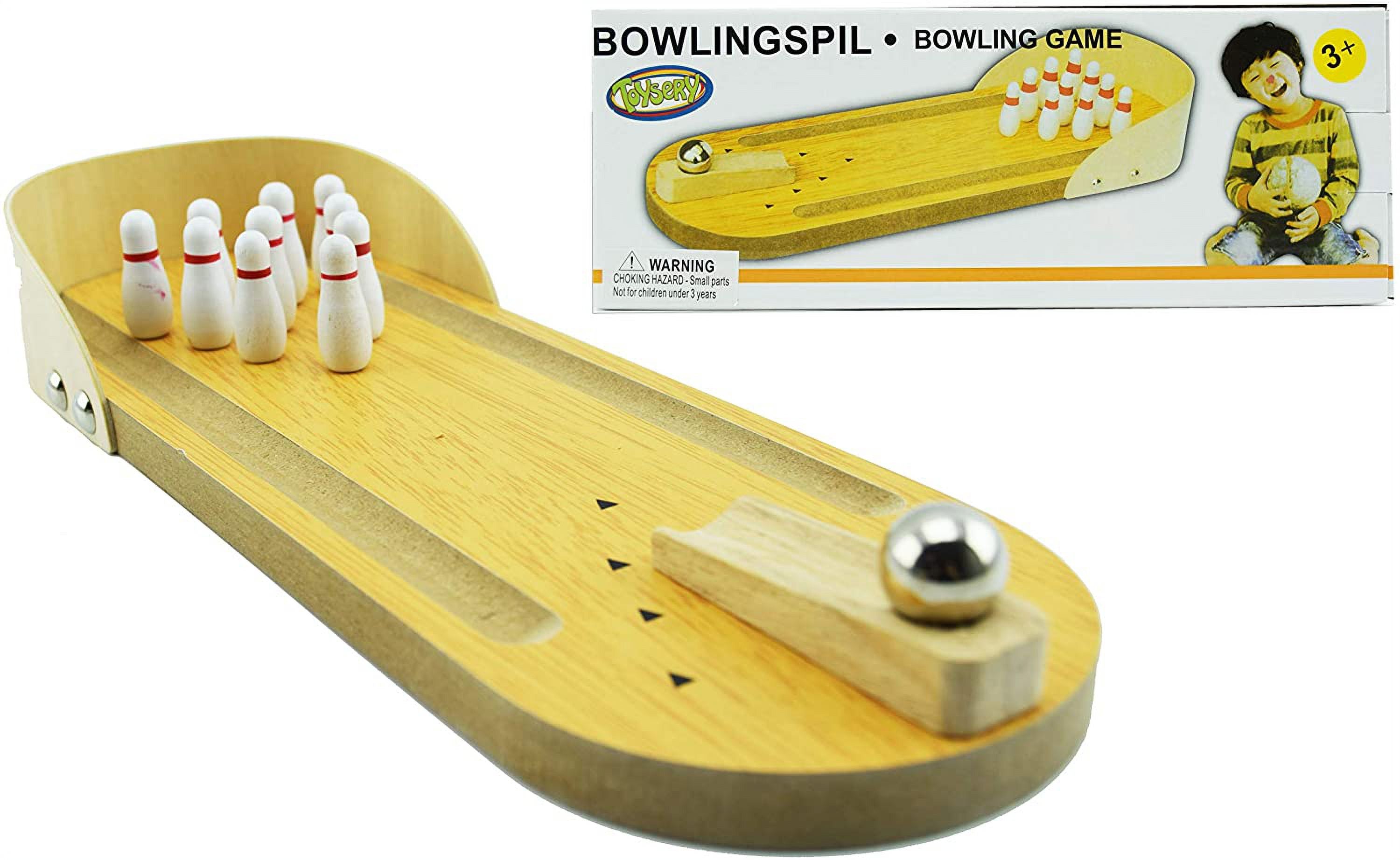 Wooden Mini Bowling Game K79291