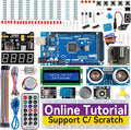 Electronics Starter Kit Compatible with Arduino Mega 2560 R3 Mega328 Nano, Pack of 2 S871698