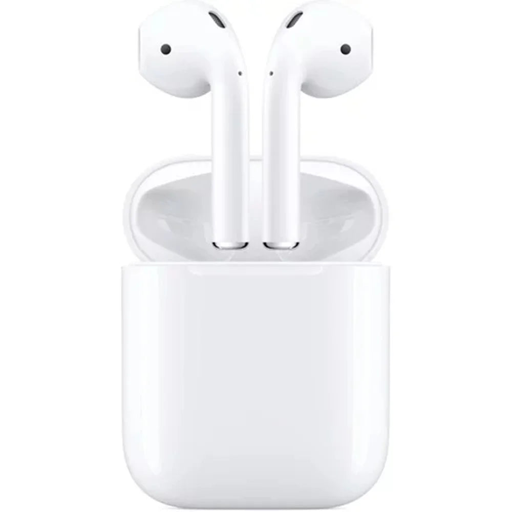 White Wireless Earbuds with Charging Case V365