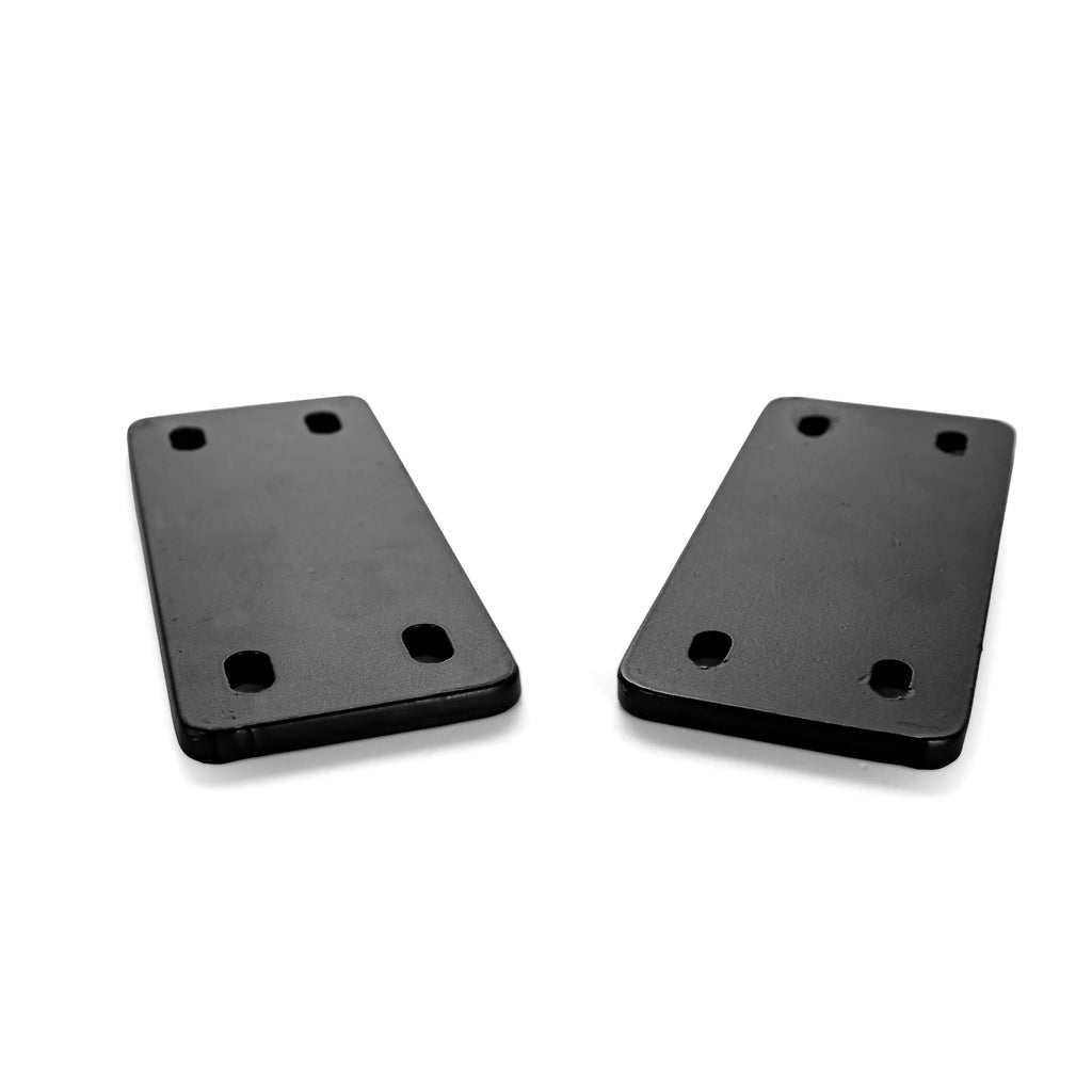 Black and Silver Powder-Coated Steel Tote Tank Holder V105