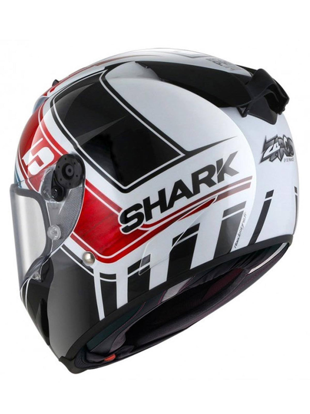 White - Blue - Red Helmet S67374