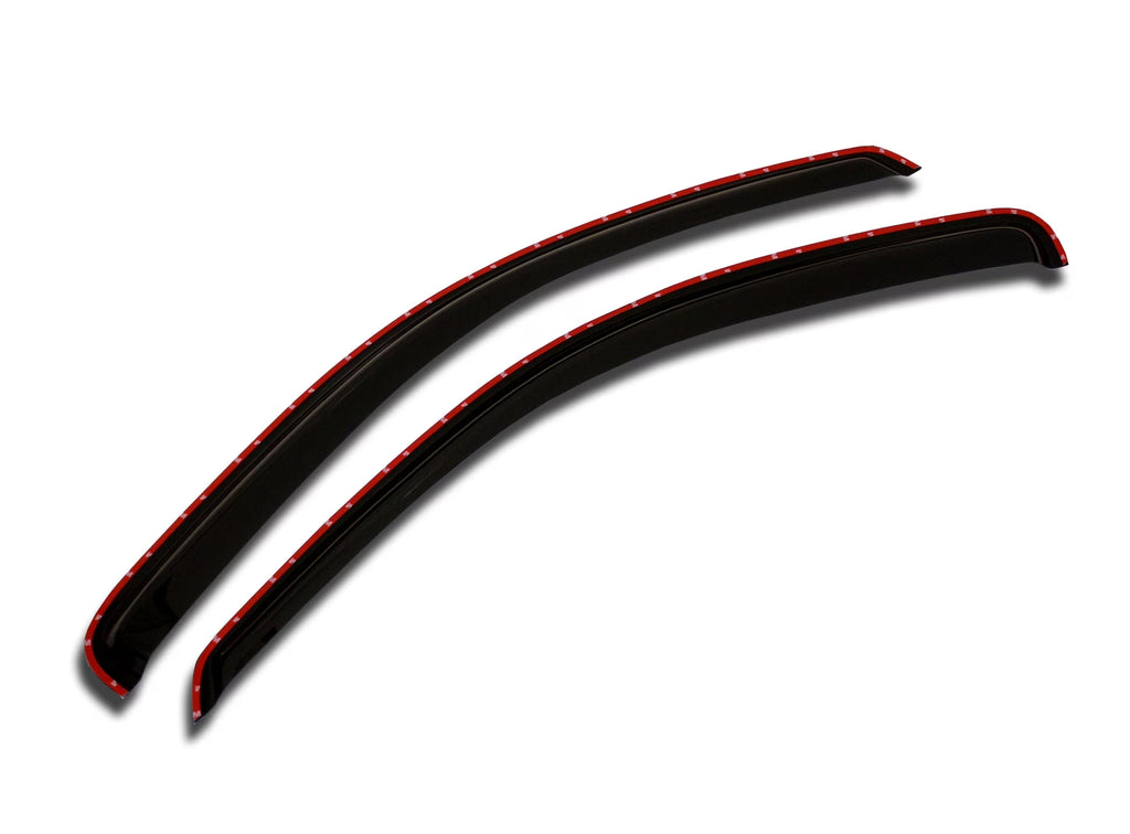 2 Pcs In-Channel Window Visor Deflector L166
