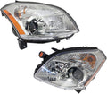 Headlight Assembly Pair for Nissan Maxima 2007 Halogen B358045