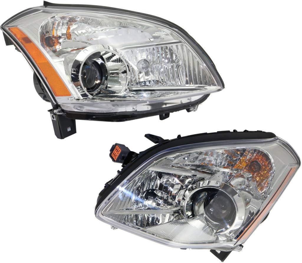 Headlight Assembly Pair for Nissan Maxima 2007 Halogen B358045