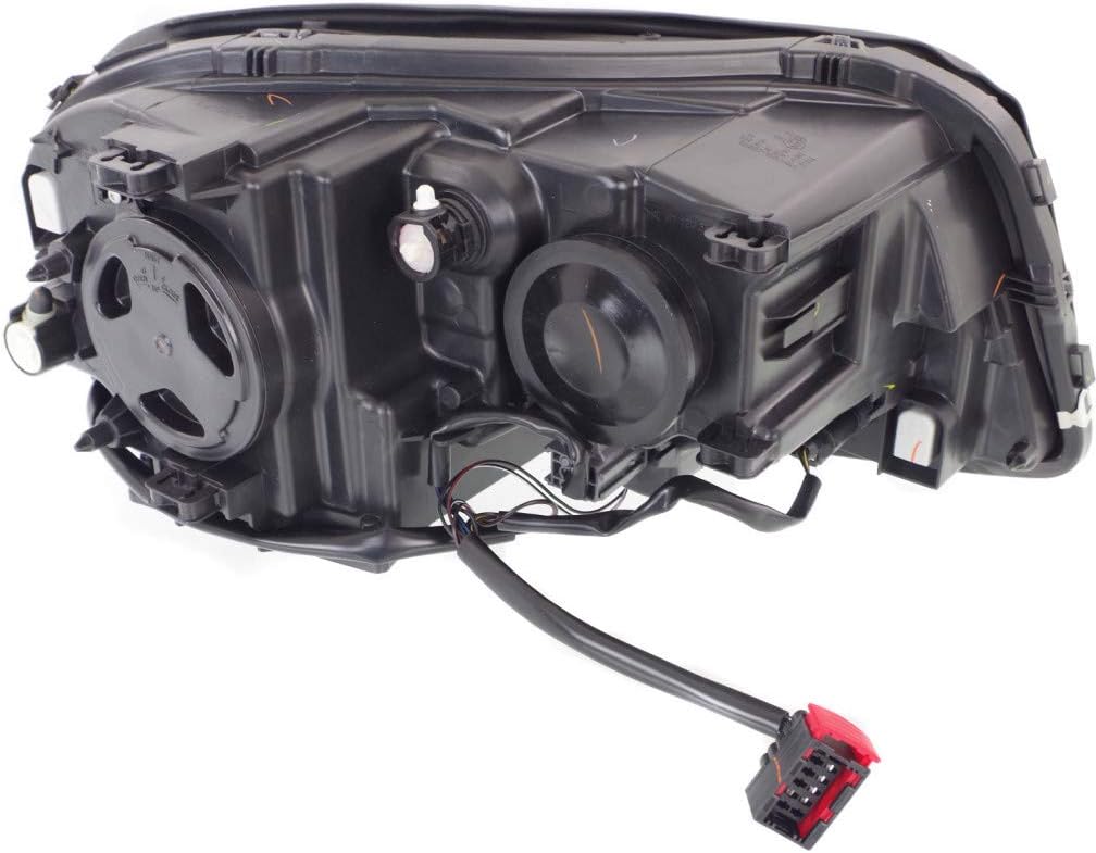 Headlight Assembly Driver and Passenger Side Halogen with Bulbs V451195