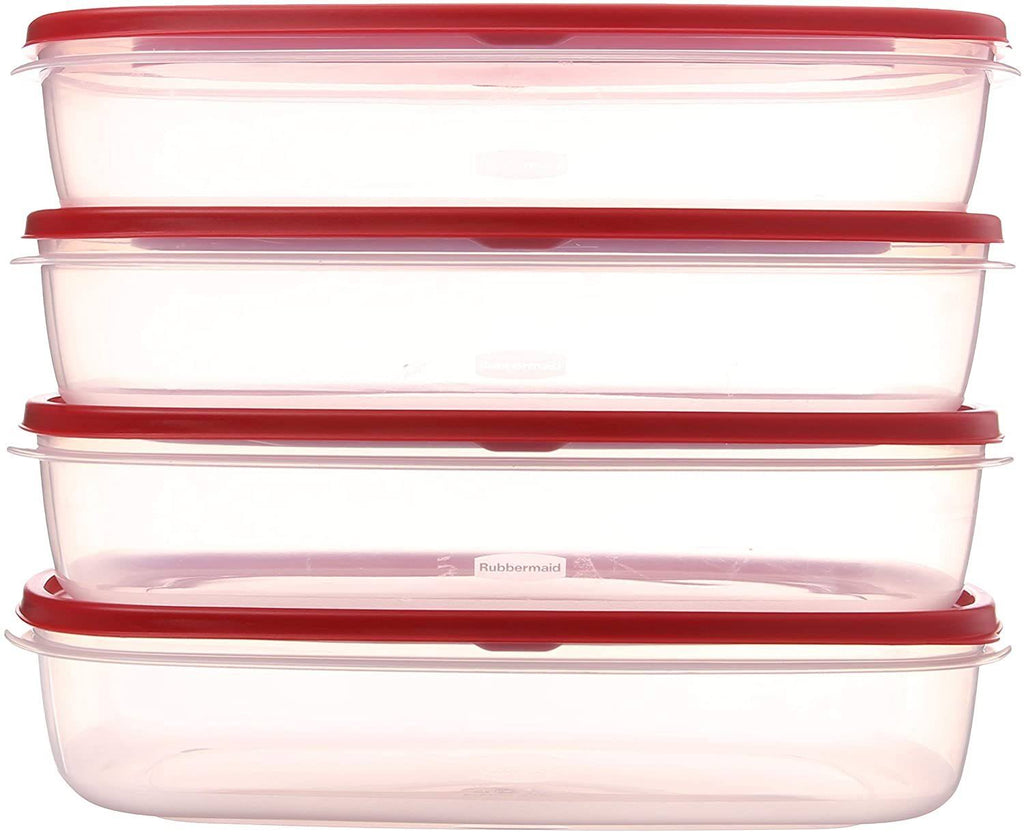 BPA-Free Plastic Food Storage Container 1-1/2 Gal (4-Pack) N5910