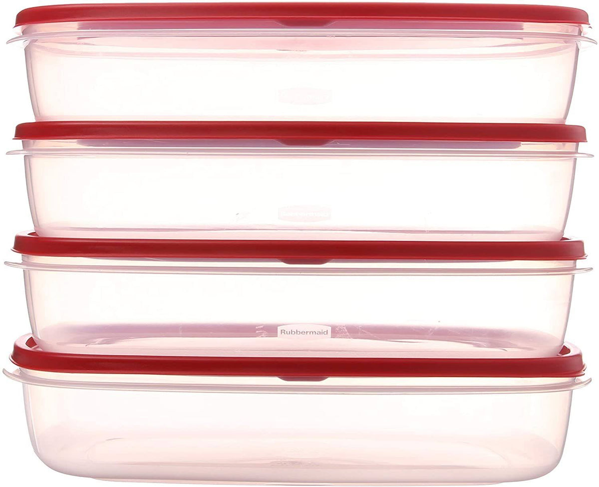 BPA-Free Plastic Food Storage Container 1-1/2 Gal (4-Pack) N5910