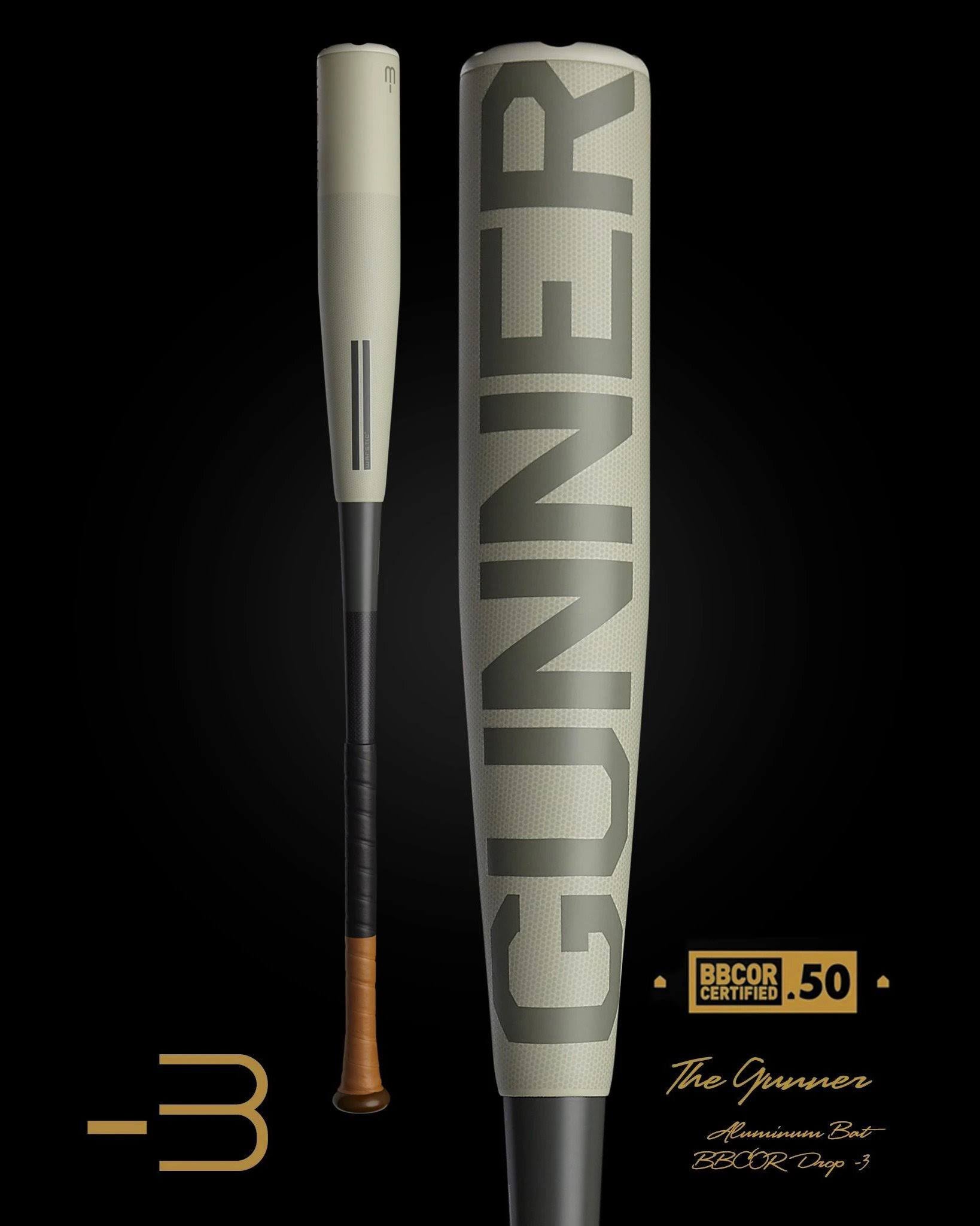 34 in. 31 oz. Drop 3 Metal Baseball Bat W7746