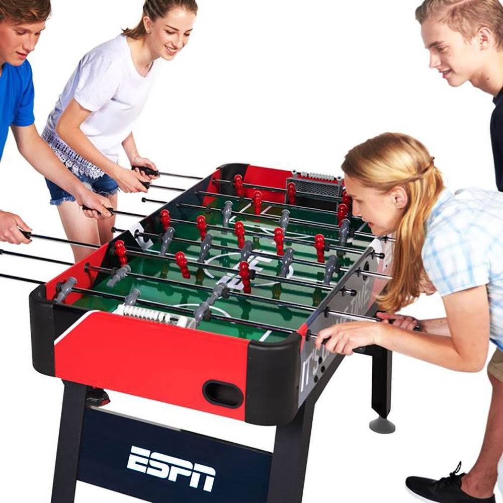54-Inch Foosball Soccer Arcade Table with Bead Scoring H346944
