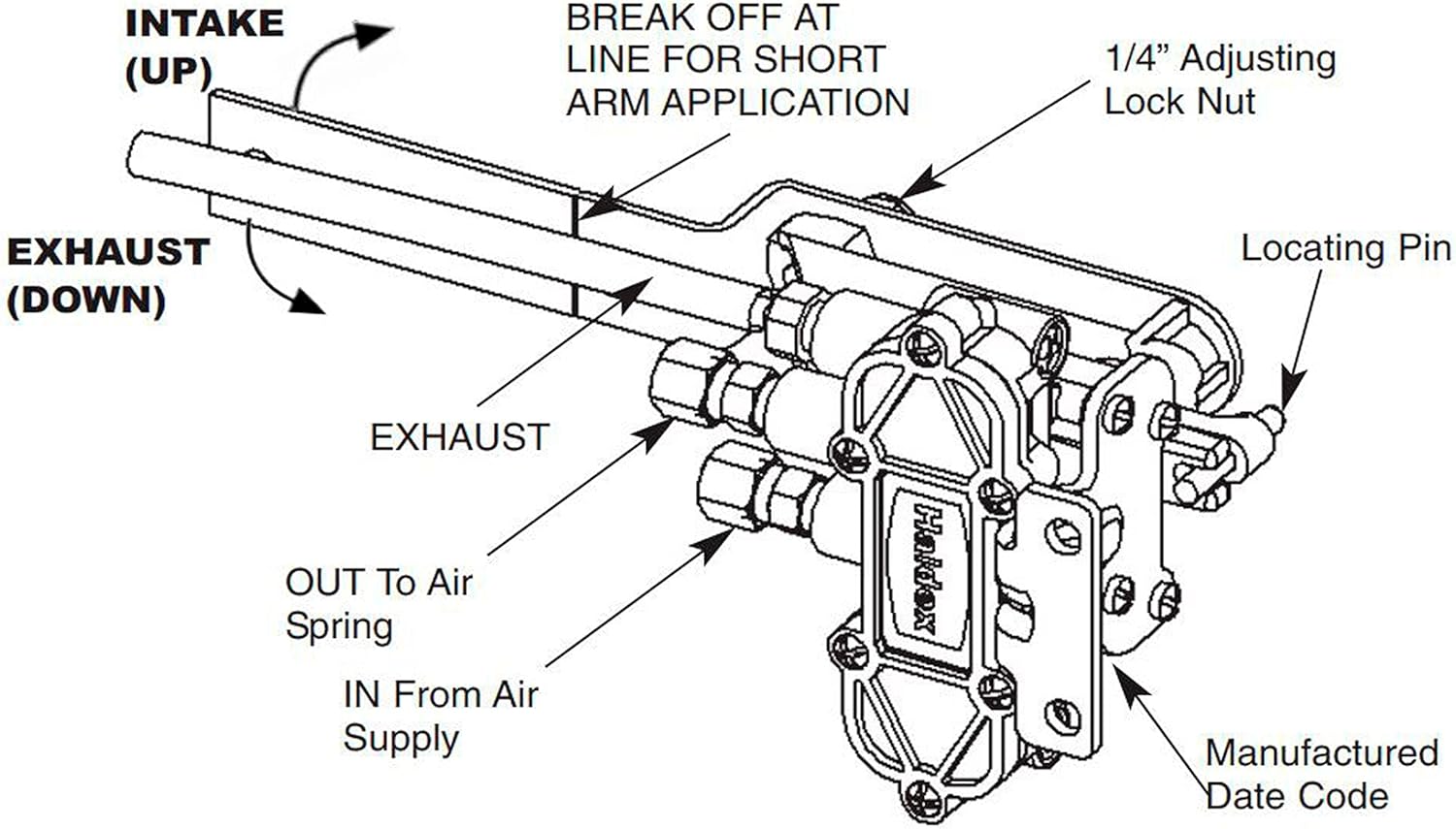 Height Control Valve X27245
