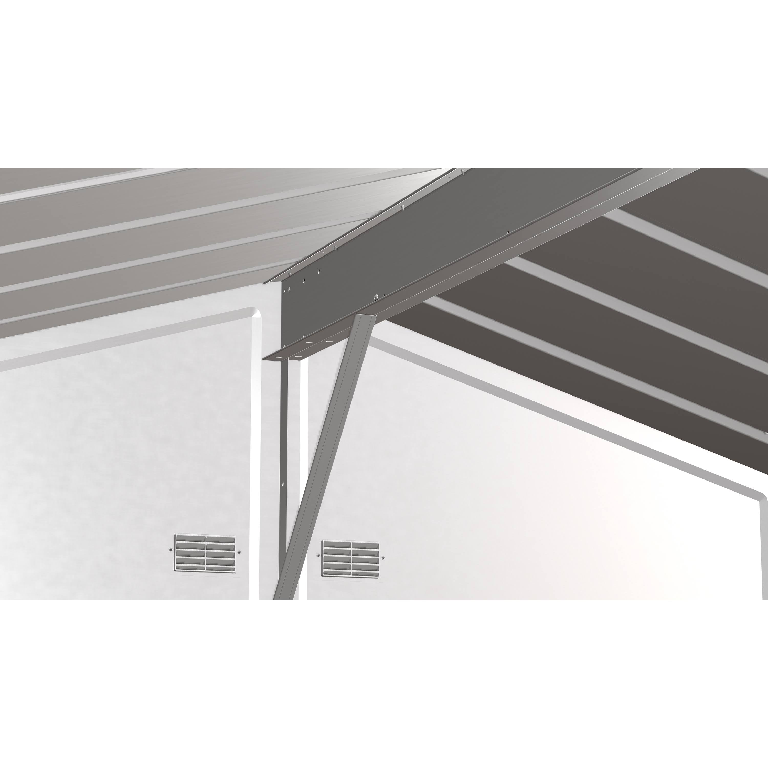 8x8 Steel Storage Shed Z46443