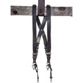 Black Leather Two-Camera Harness N1258