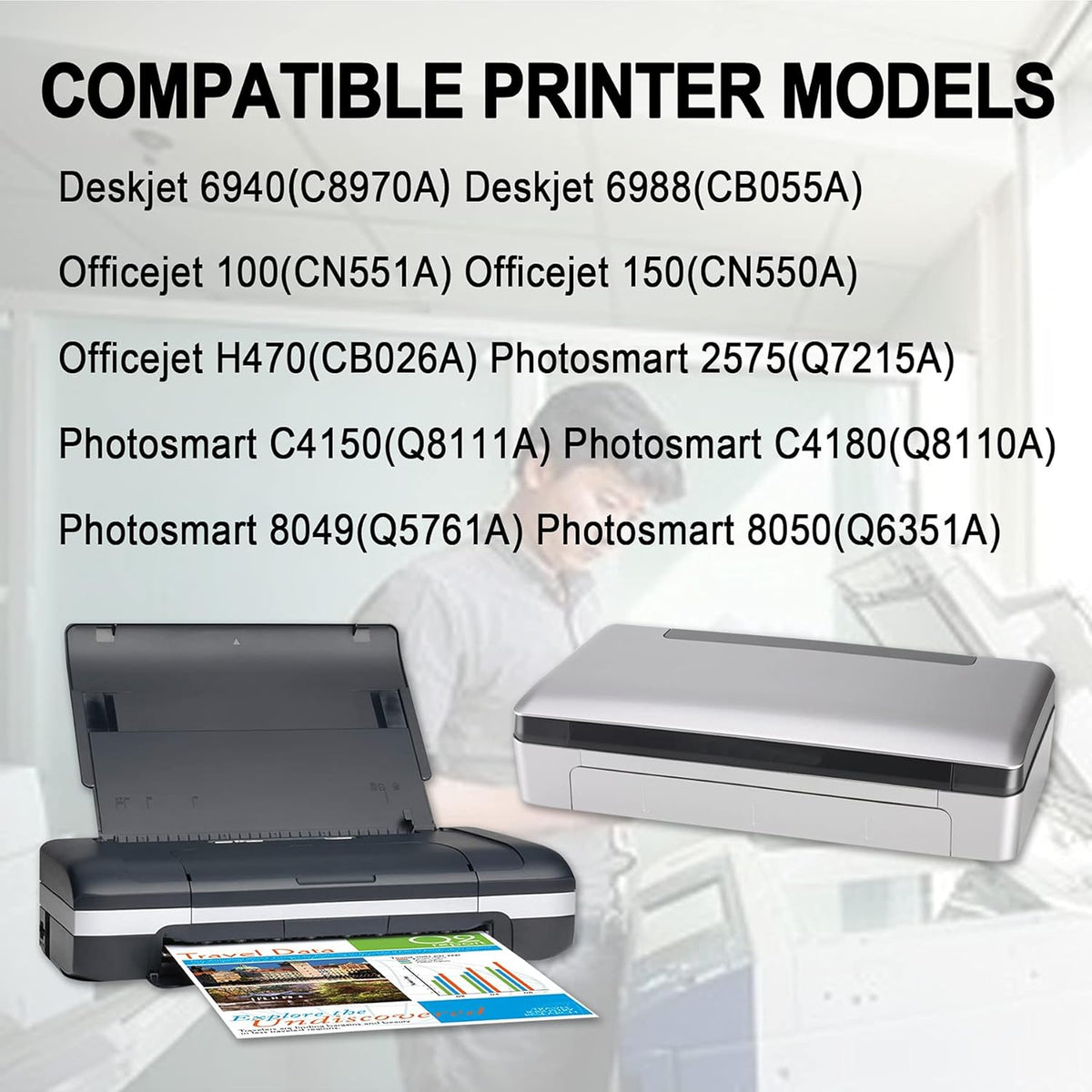 95 Ink Cartridge Tri-Color 2 Pack J973