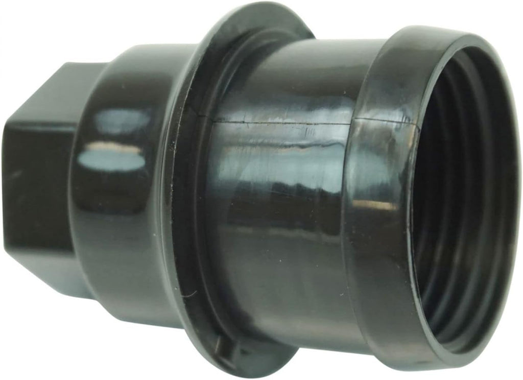 Black Plastic Wheel Lug Nut Cap Set of 32 G745
