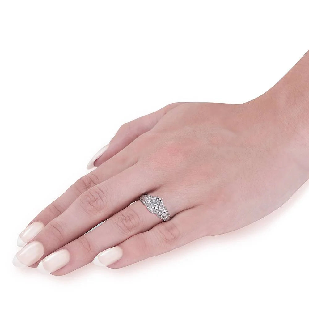 1/4 ct Lab Grown Diamond Engagement Ring Setting M198658