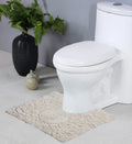 Linen Cotton Bathroom Contour Rug V127329