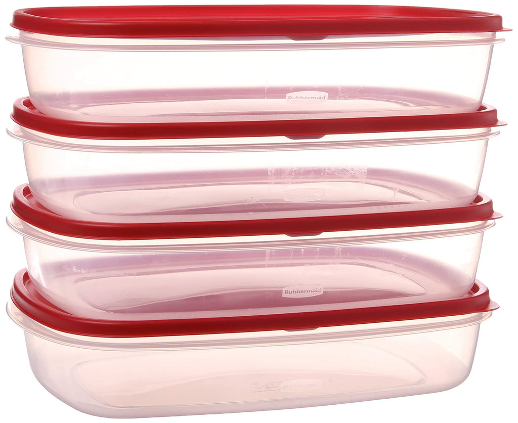 BPA-Free Plastic Food Storage Container 1-1/2 Gal (4-Pack) N5910