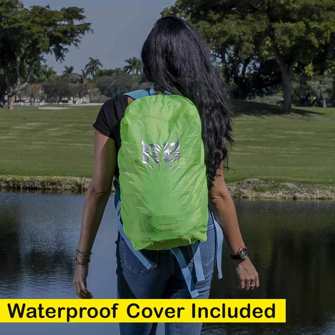 Hi Vis Green Reflective Bike Backpack M8090