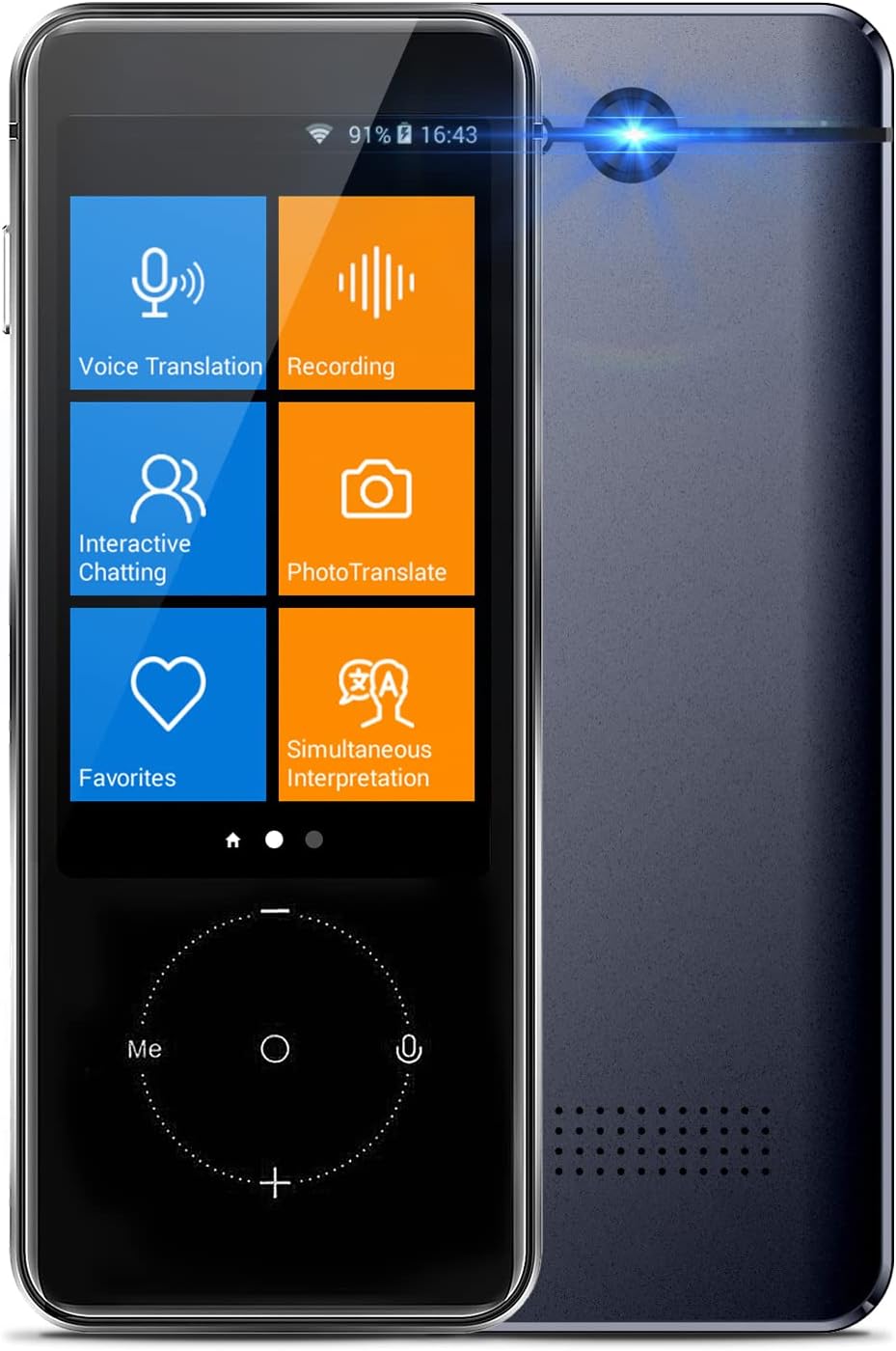 107 Language Instant Two-Way Translator Device D90766