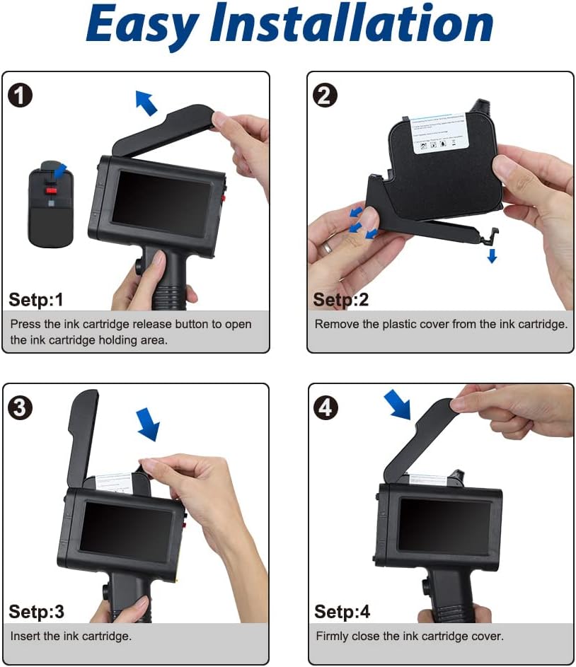 1 Inch Handheld Labeler with 4.3 Inch HD LED Touch Screen J15759