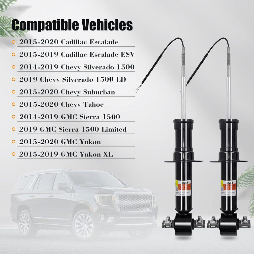 1Pair Front Shocks Absorbers w/Magnetic B76463