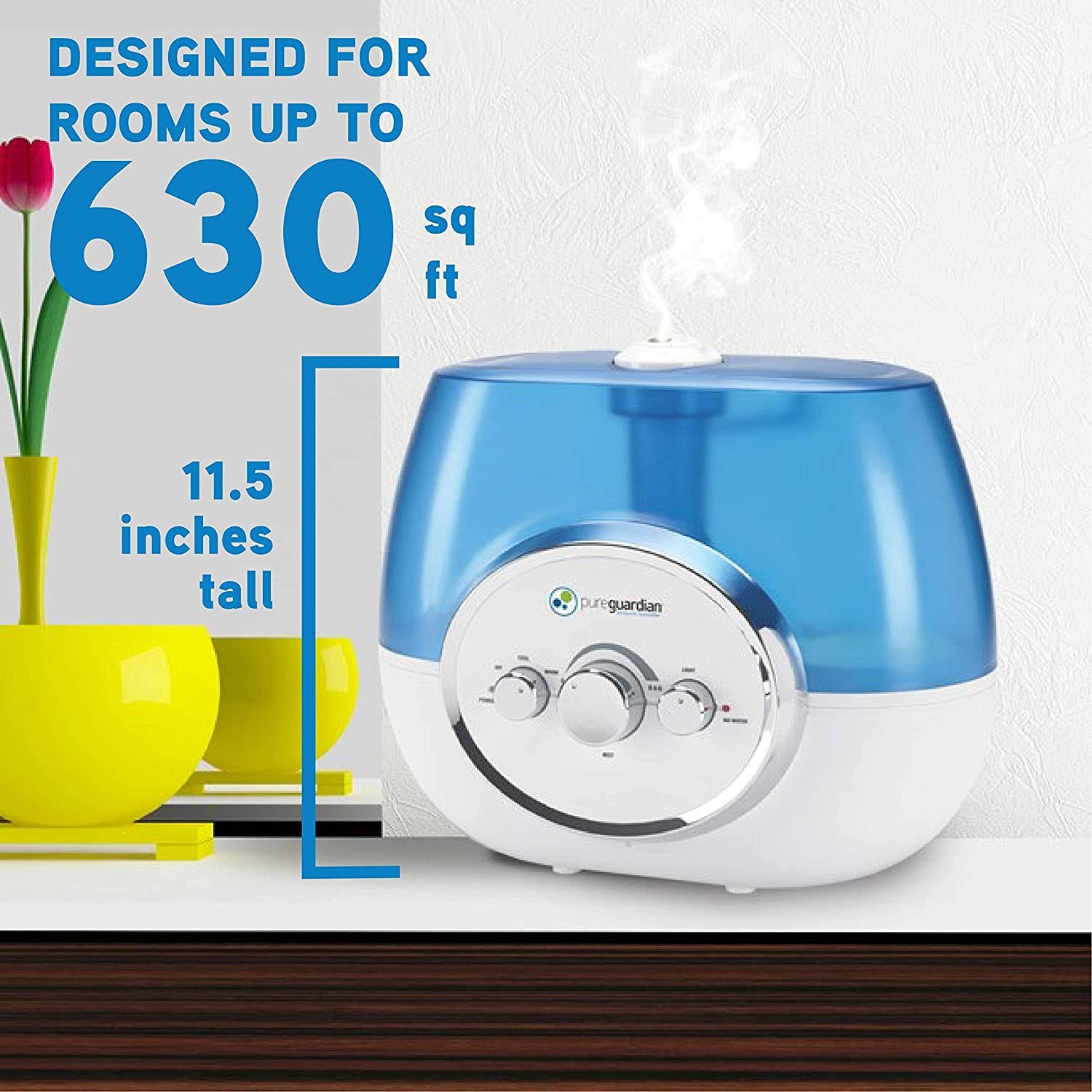 Ultrasonic Warm and Cool Mist Humidifier Q128940