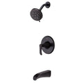 Tub and Shower Faucet in Tuscan Bronze D9080