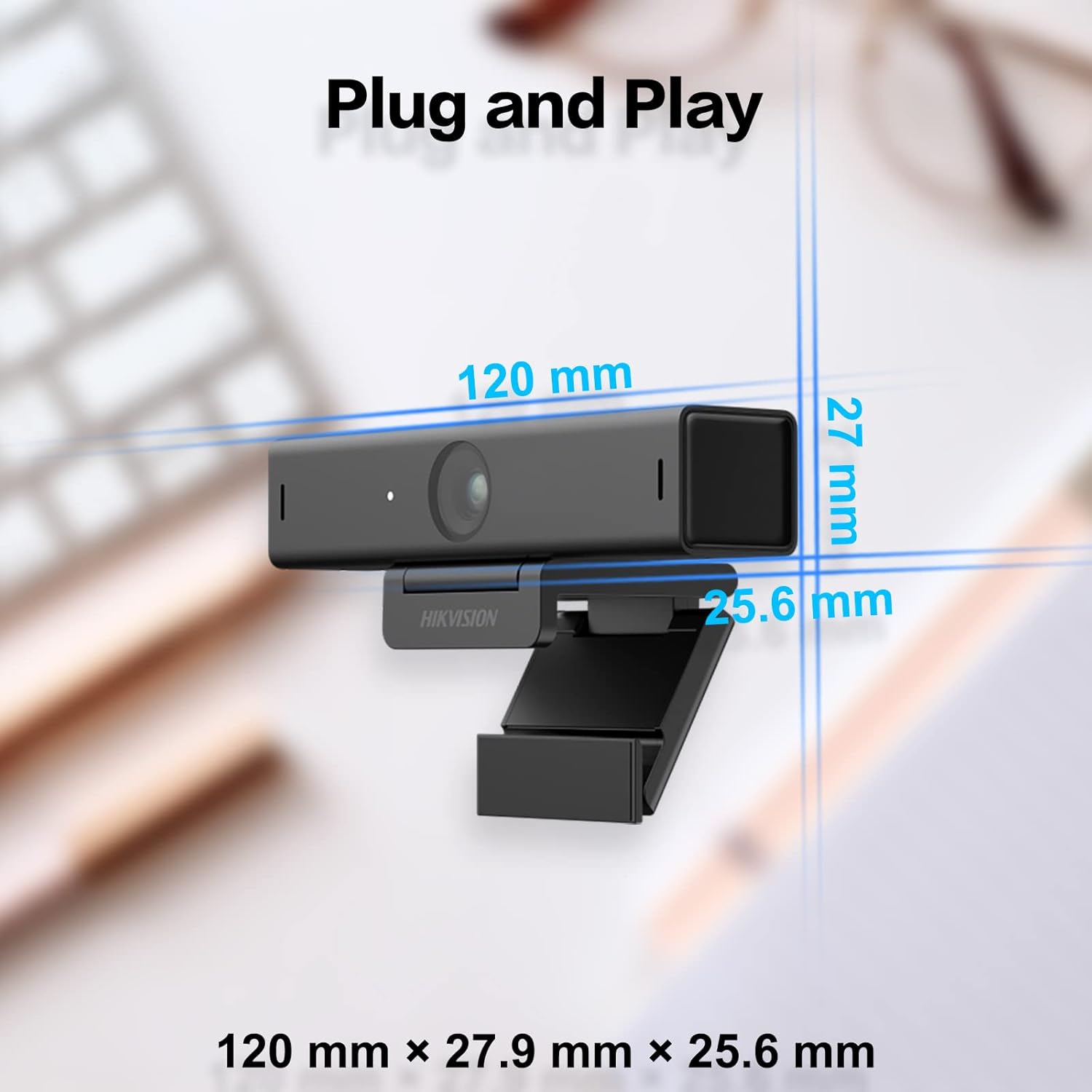2K HD Webcam with Microphone, 30fps Autofocus, Pack of 2 Z892