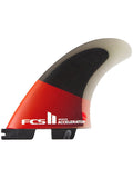 Red/Black Tri Fin Set N144