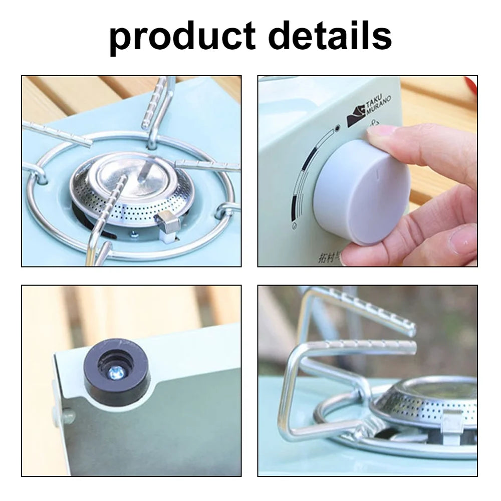 Cassette Portable Gas Butane Stove 2100W with Piezo Ignition J437547